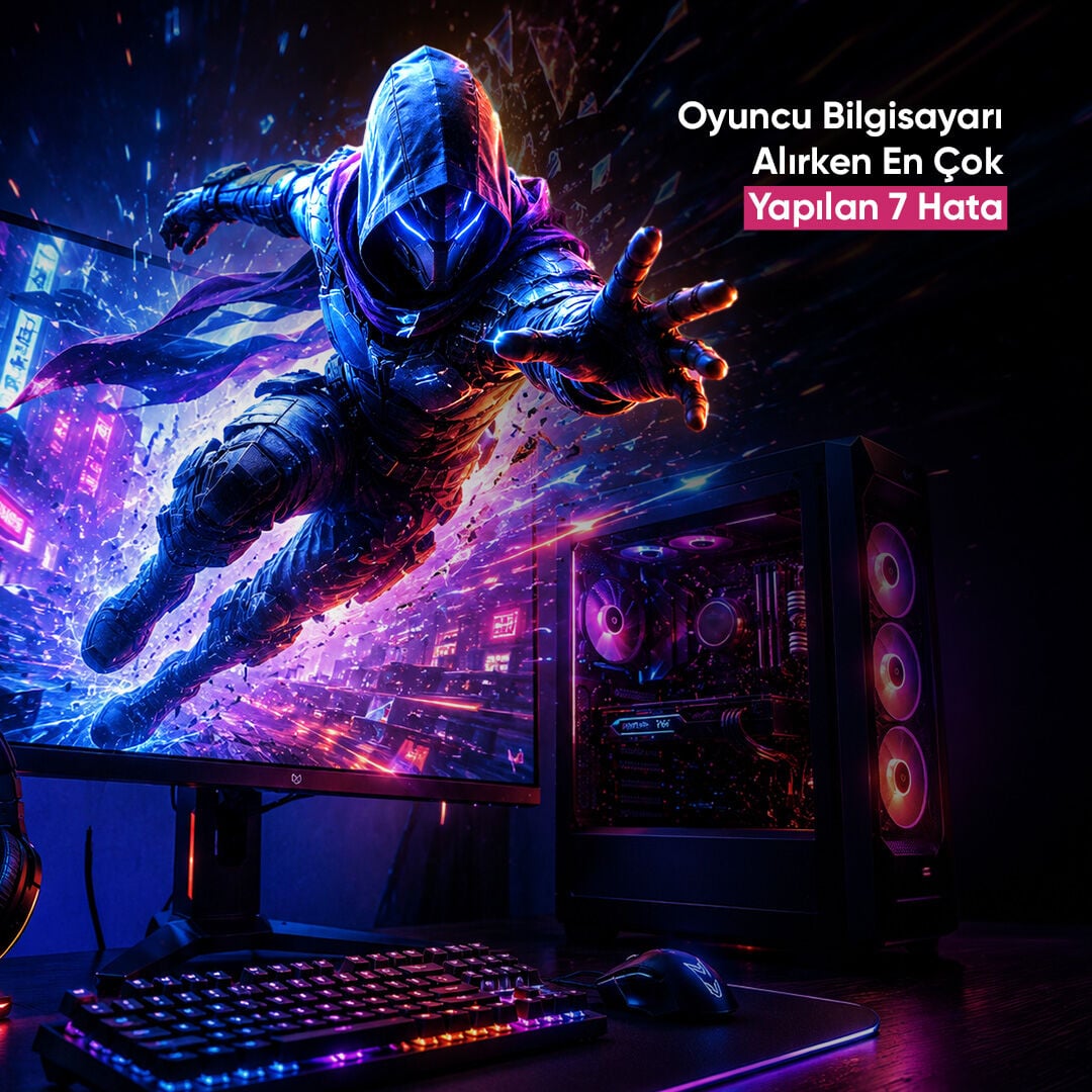 Oyuncu Bilgisayarı Alırken En Çok Yapılan 7 Hata