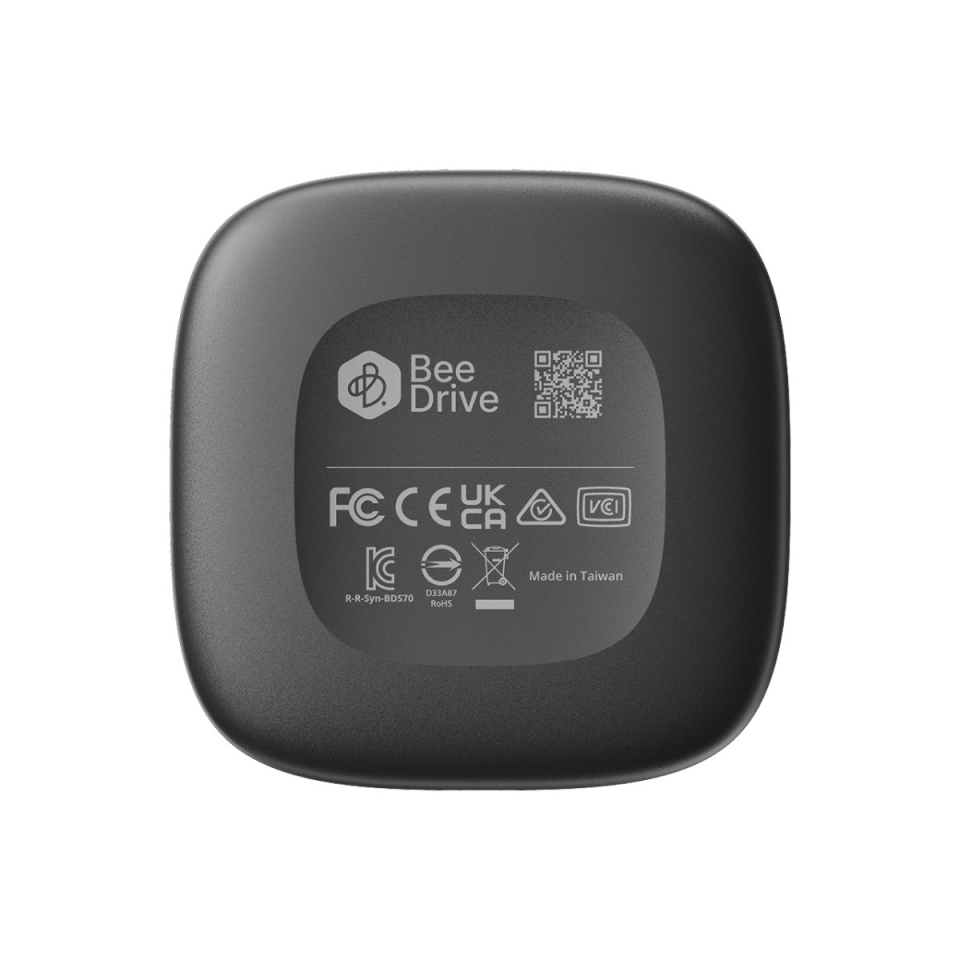 SYNOLOGY 2TB BeeDrive BDS70-2T NVMe Taşınabilir Kişisel Veri ve Yedekleme Sürücüsü