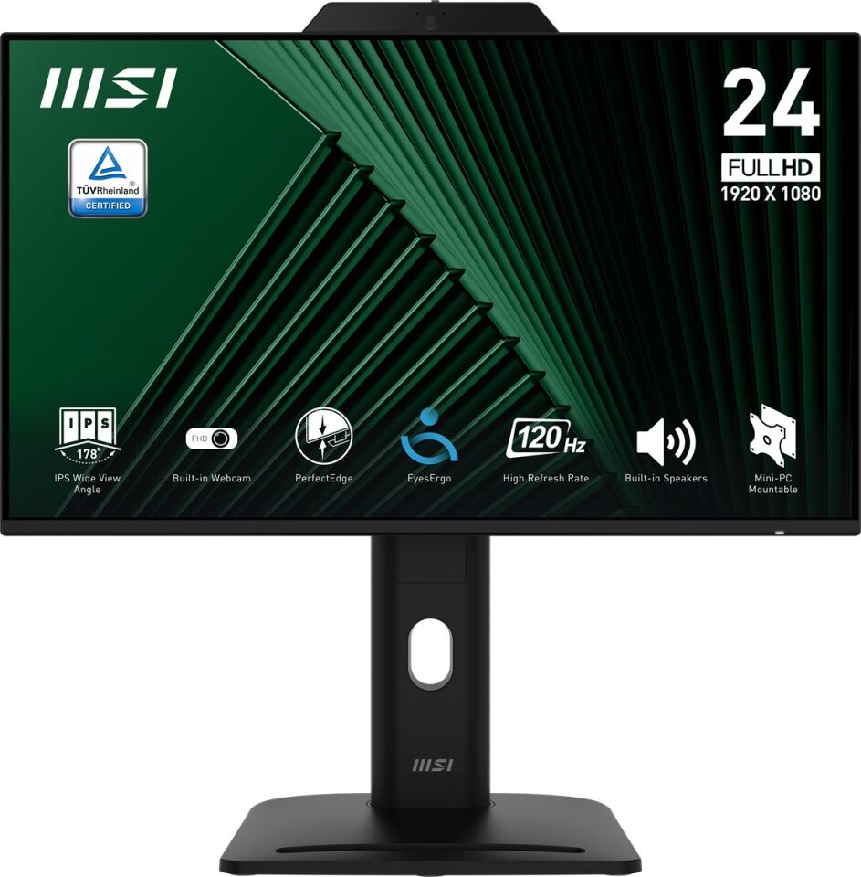 MSI 23.8'' IPS PRO MP242PMG 1MS 120HZ HDMI-DP Pivot Kurumsal Monitör 1920x1080