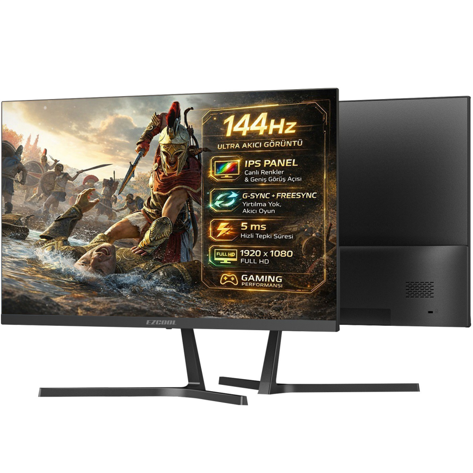 EZCOOL 27'' IPS  CORP EZP27 5ms 144Hz HDMI Gaming Monitör (1920 X 1080)