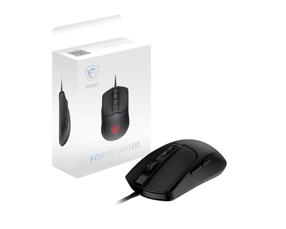 MSI GG FORGE GM100 6400dpi Gaming Mouse