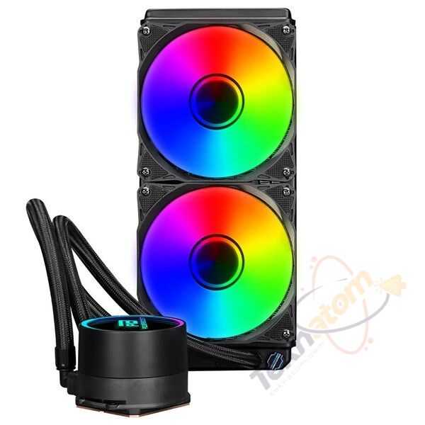 POWERBOOST 240mm DEEP PB-LCS-PI240 ARGB Sıvı Soğutmalı AM5-1851p İşlemci Fanı
