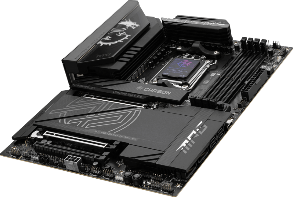 MSI MPG X870E CARBON WIFI7 DDR5 HDMI-DP TYPEC PCIE 5.0 AM5 ATX
