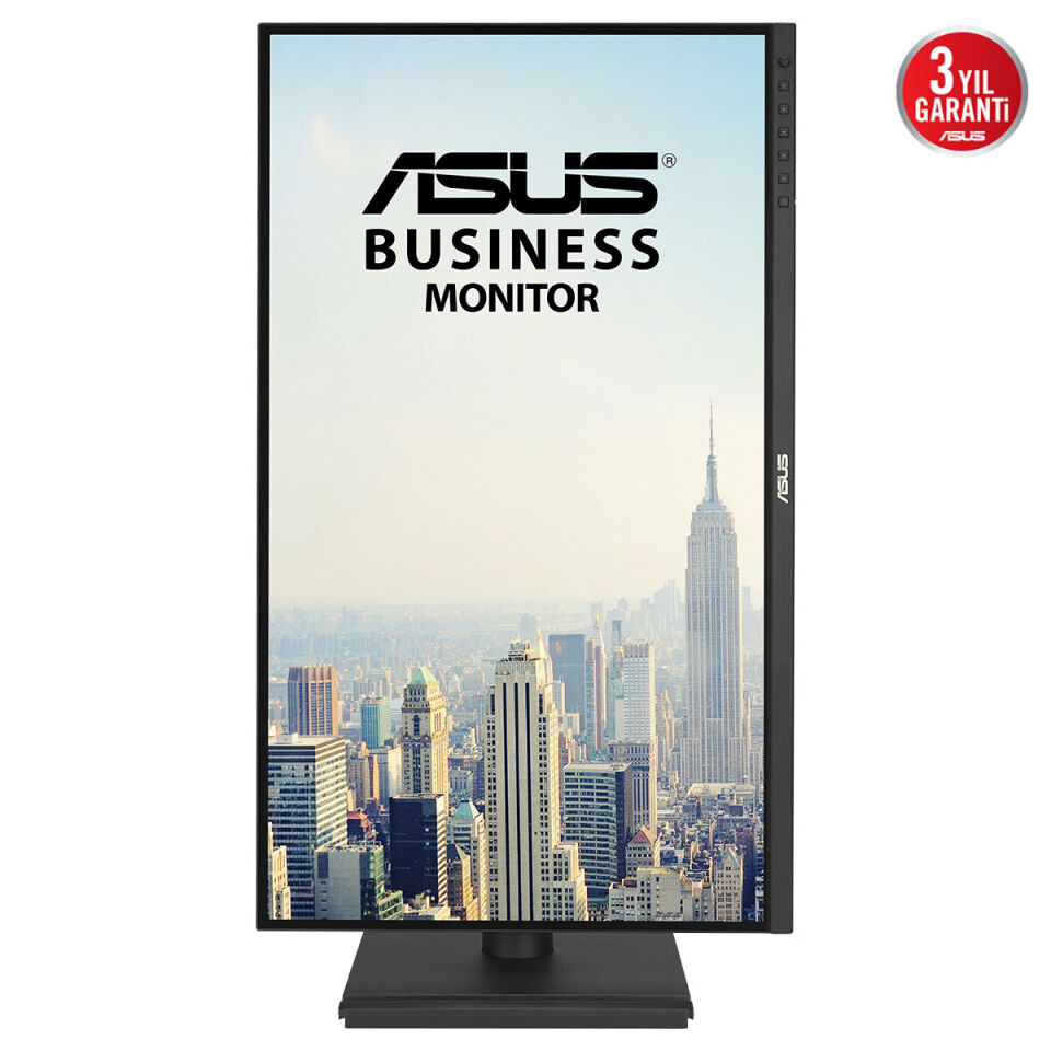 ASUS 27'' IPS BE27ACGN 120HZ HDMI-DP TYPEC RJ45 Pivot Kurumsal Monitör 2560x1440 / 90LM03I0-B03K71