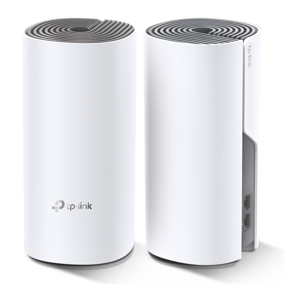 TP-LINK DECO E4-2P 1200mbps AC1200 Dual Band Mesh Router 2-li paket