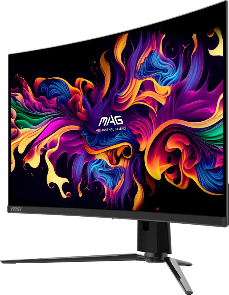 MSI 31.5'' MAG 321CUP QD-OLED 0.03MS 165HZ HDMI-DP Kavisli Gaming Monitör 3840x2160