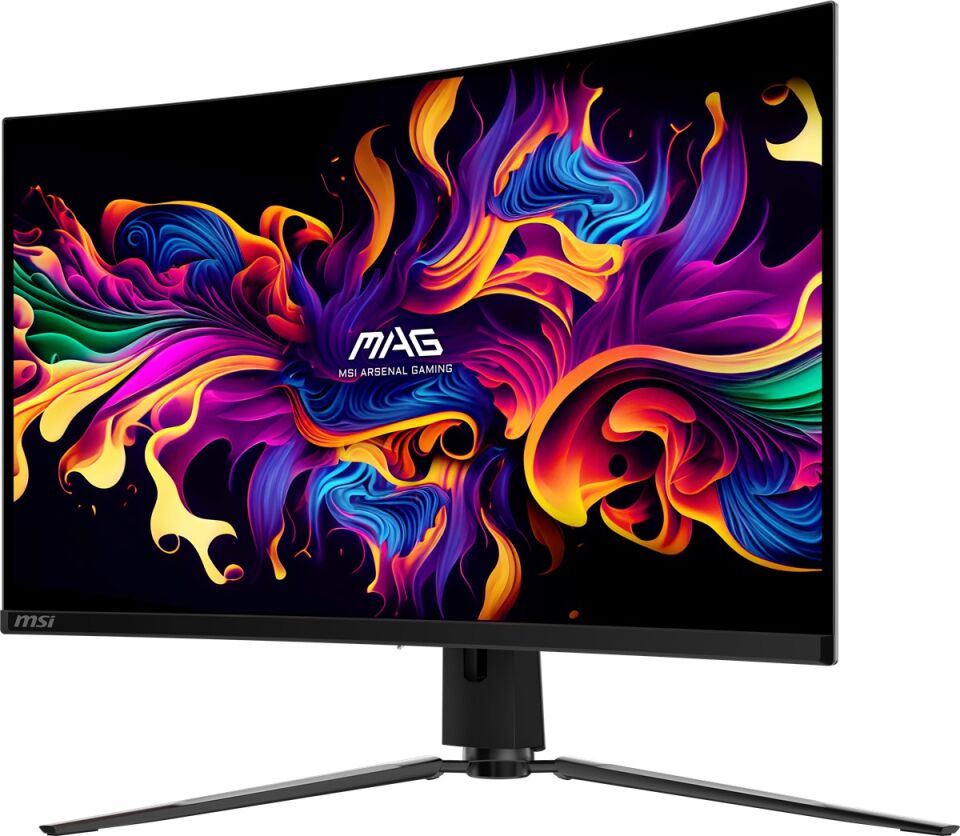 MSI 31.5'' MAG 321CUP QD-OLED 0.03MS 165HZ HDMI-DP Kavisli Gaming Monitör 3840x2160