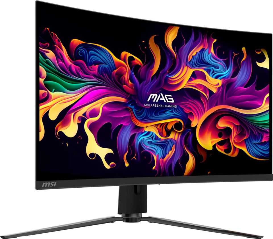 MSI 31.5'' MAG 321CUP QD-OLED 0.03MS 165HZ HDMI-DP Kavisli Gaming Monitör 3840x2160