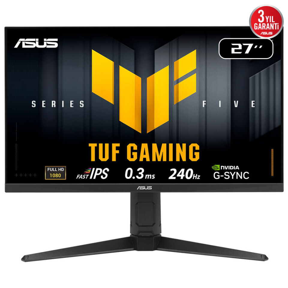 ASUS 27'' IPS TUF GAMING VG279QML5A 0.3MS 240HZ HDMI-DP Gaming Monitör 1920x1080