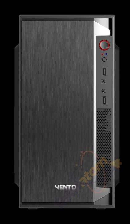 VENTO 350W VS119S Standart Micro ATX PC Kasası Siyah