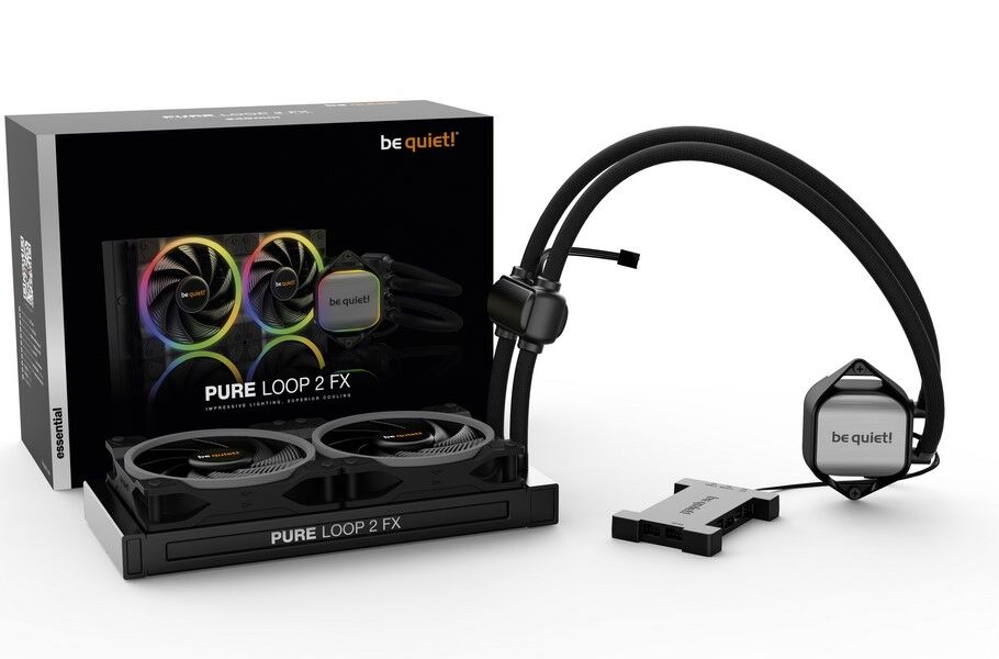 BEQUIET 240MM PURE LOOP 2 FX BW013 ARGB AM4-1700p Sıvı Soğutmalı İşlemci Fanı