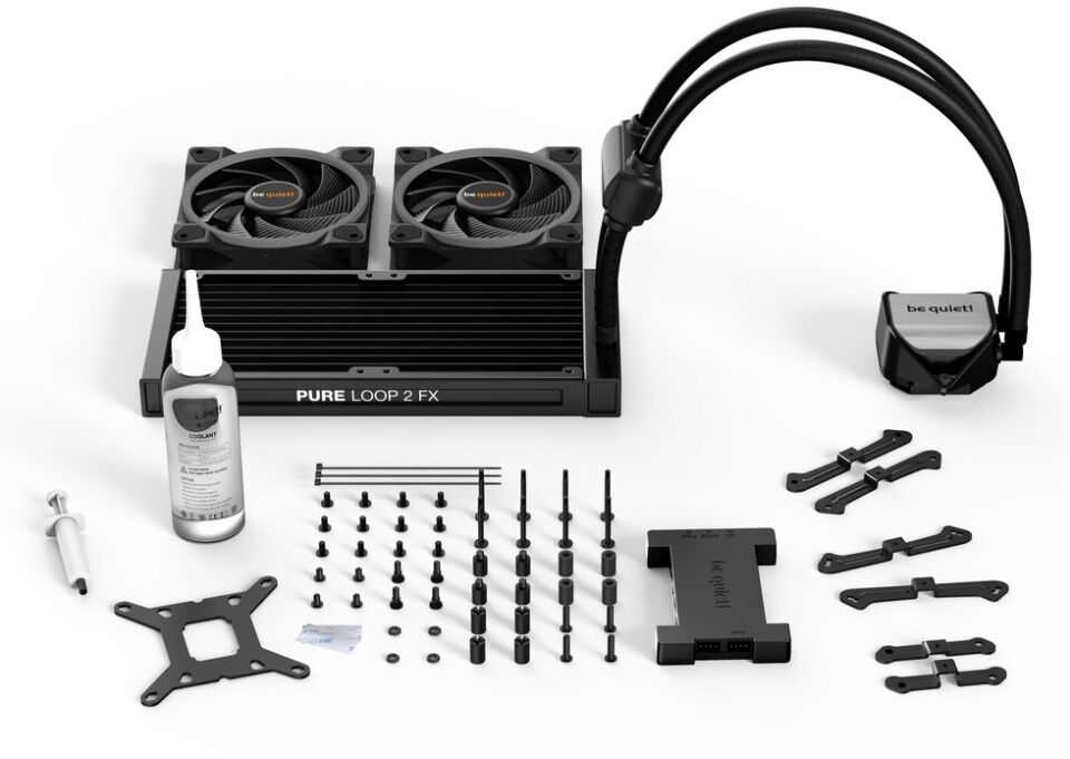 BEQUIET 240MM PURE LOOP 2 FX BW013 ARGB AM4-1700p Sıvı Soğutmalı İşlemci Fanı