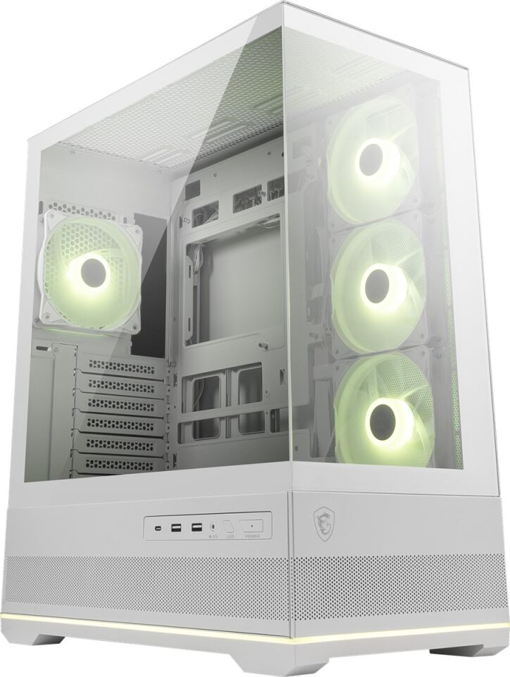 MSI MAG PANO 110R PZ WHITE Gaming Mid-Tower PC Kasası Beyaz