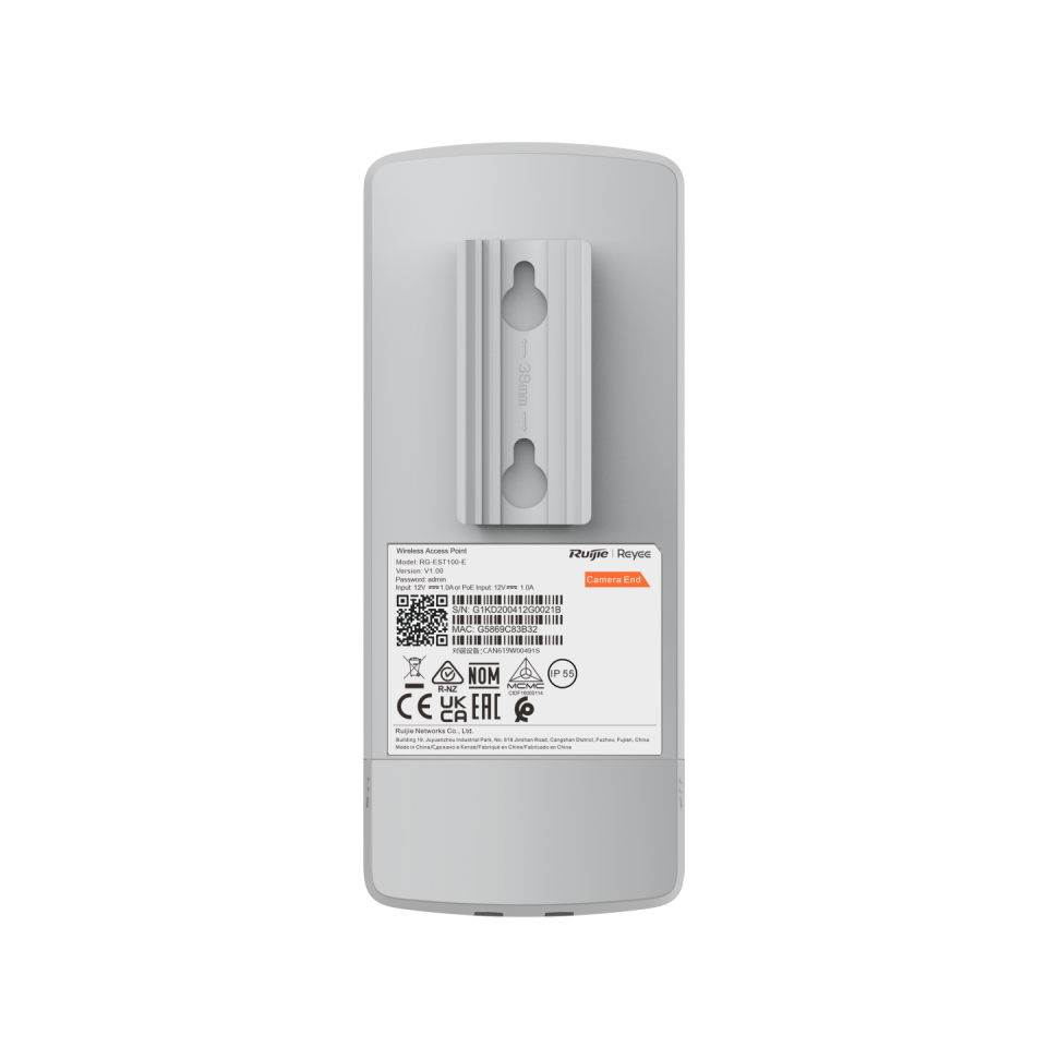 RUIJIE RG-EST100-E 300mbps 2.4ghz 500metreye kadar Harici Access Point 2-li Set