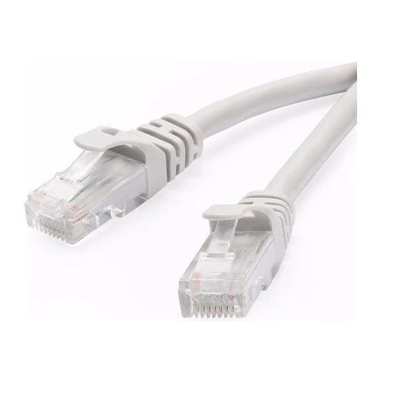 ODS 0.5metre CAT6 Utp LSZH Saf Bakır Gri Patch Kablo (20'li Paket)
