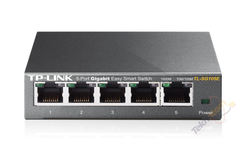 TP-LINK 5port Gigabit Yönetilebilir Switch TL-SG105E