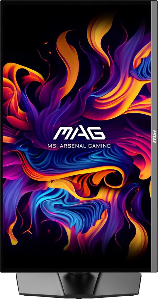 MSI 26.5'' MAG 272QP QD-OLED X50 0.03MS 500HZ HDMI-DP Pivot Gaming Monitör 2560x1440