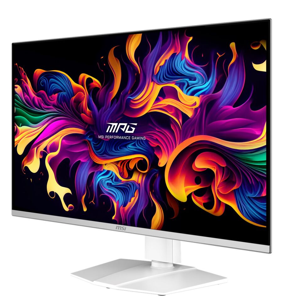 MSI 31.5'' MPG 321URXW QD-OLED 0.03MS 240HZ HDMI-DP TYPEC Gaming Monitör Beyaz 3840x2160