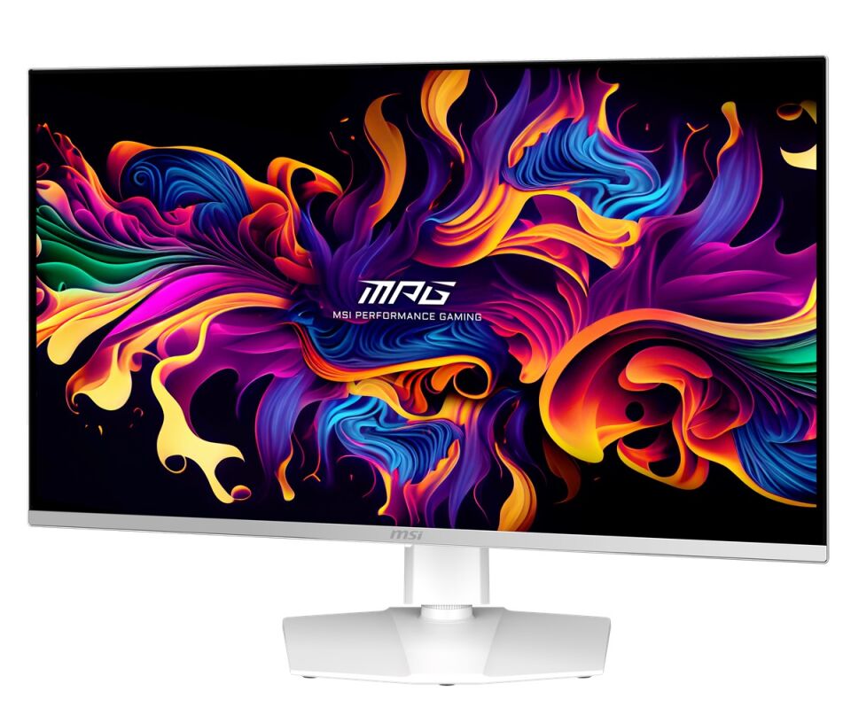 MSI 31.5'' MPG 321URXW QD-OLED 0.03MS 240HZ HDMI-DP TYPEC Gaming Monitör Beyaz 3840x2160