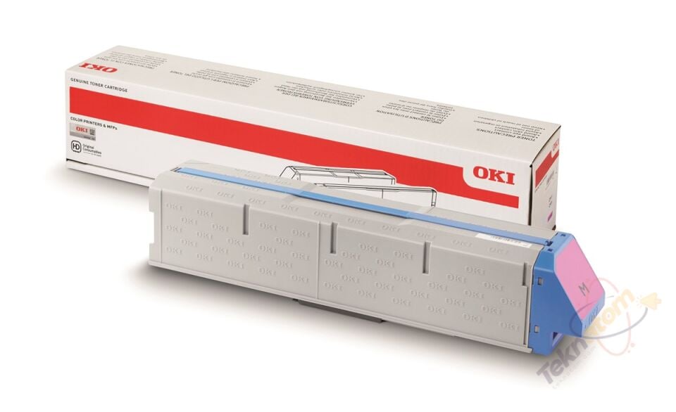 OKI 45536414 C911 / C931 Macenta (M) Orijinal Lazer Toner (24.000 Sayfa)