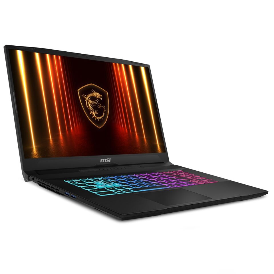 MSI 17.3'' CORE i7 14650HX-16GB DDR5 RAM-1TB NVME-8GB RTX5060-FDOS GAMING NOTEBOOK / KATANA 17 HX B14WFK-257XTR