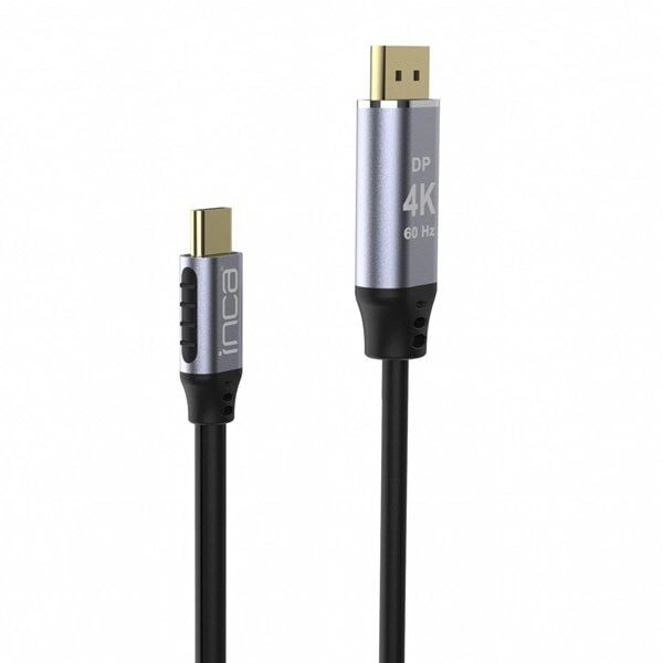 INCA 2metre ITCD-02TX TYPE-C - DP Görüntü Kablosu 4K