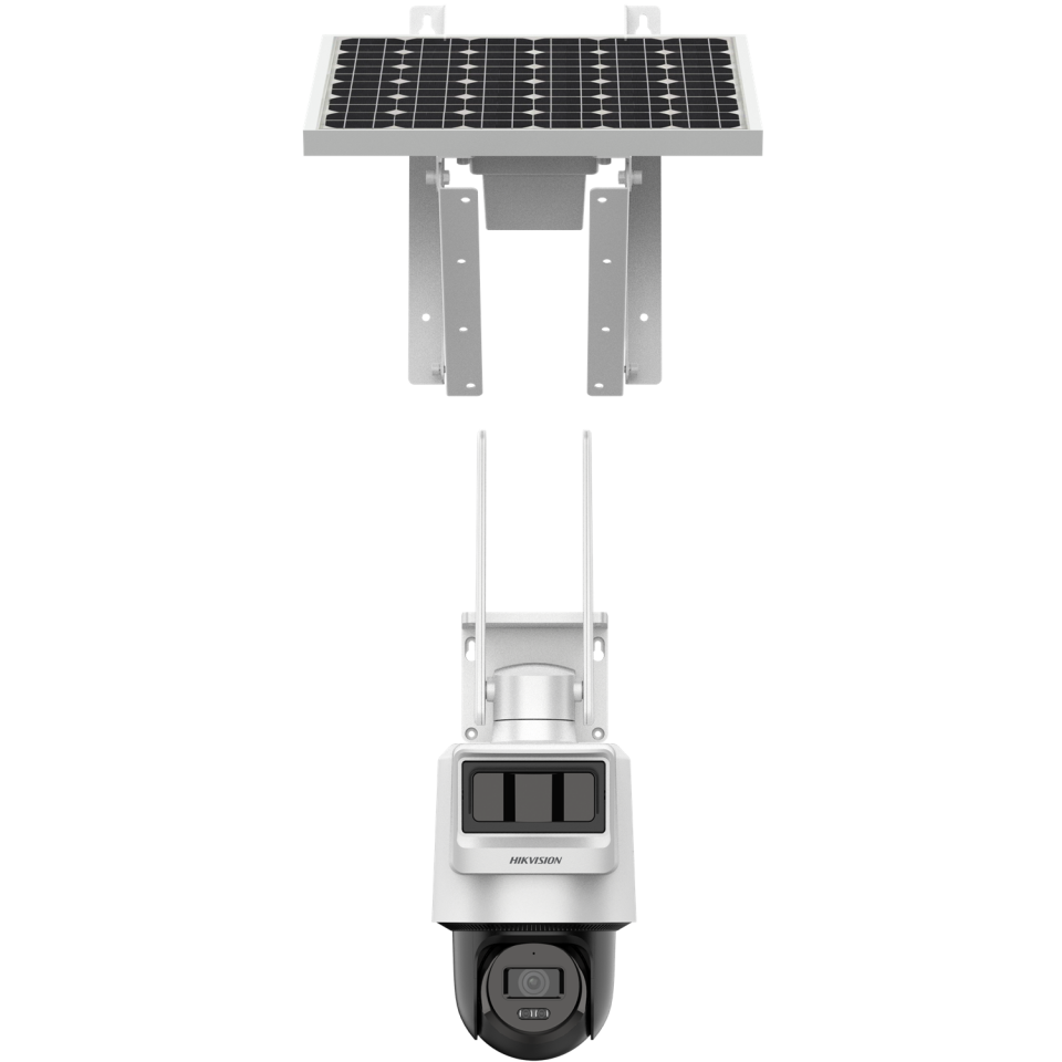 HIKVISION 2MP PT Speed Dome 2.8mm Pan-Tilt Solar Kamera (4G SİM Destekli) DS-2DE2C200IWG-K/4G/C05S10