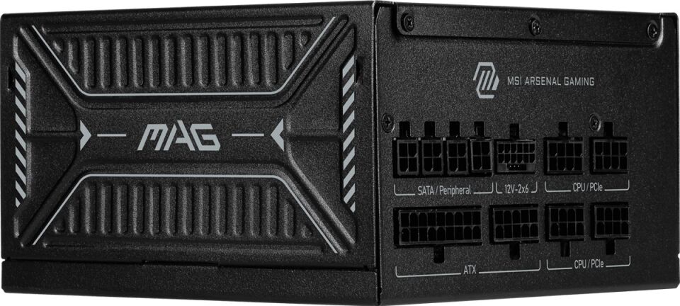 MSI 1000w 80+ Gold MAG A1000GLS PCIE5 Tam Modüler Power Supply
