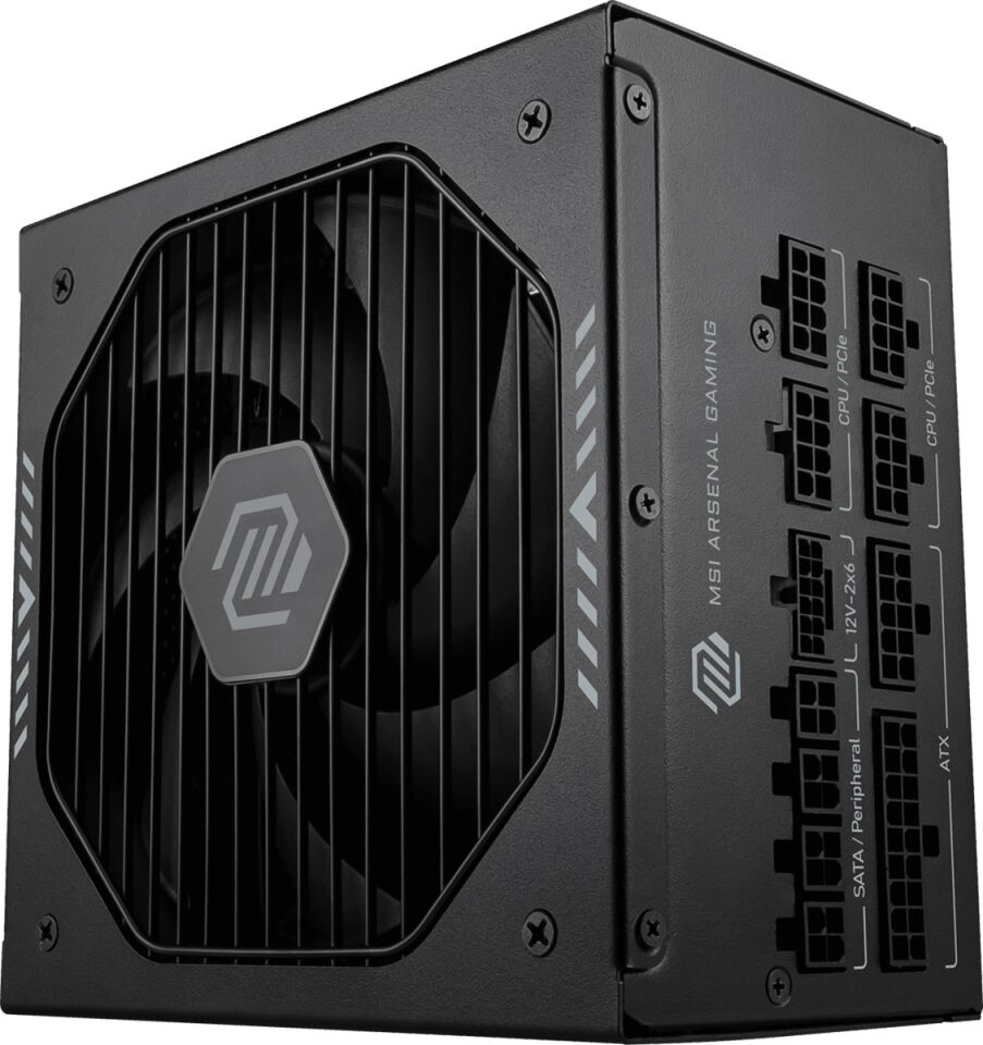 MSI 1000w 80+ Gold MAG A1000GLS PCIE5 Tam Modüler Power Supply