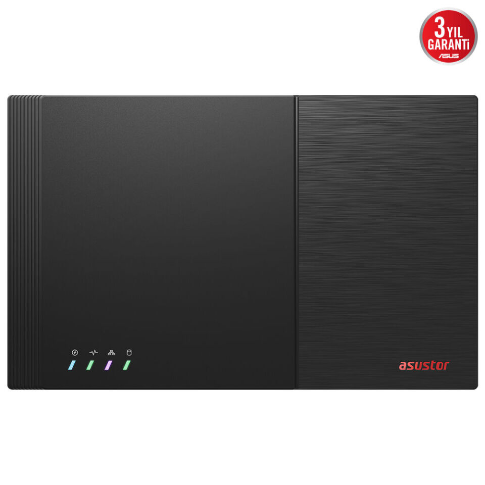 ASUSTOR 6diskli (Nvme Disk) Ryzen V3C14-8GB RAM-2x10GbE Nas Server Flashstor 6 Gen2 FS6806X
