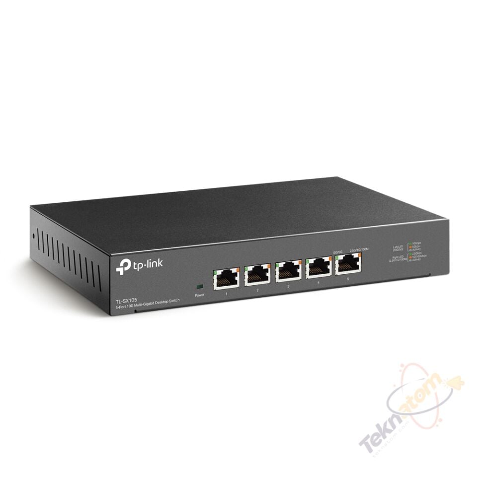 TP-LINK 5port 10GbE Yönetilemez Switch TL-SX105