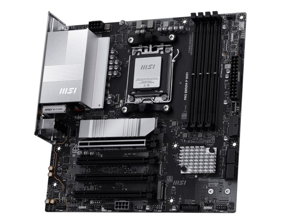 MSI PRO B850M-P WIFI DDR5 HDMI-DP PCIE 5.0 AM5 MATX