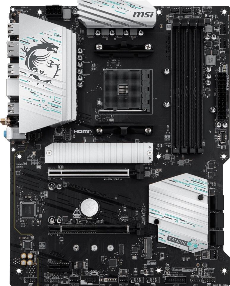 MSI B550 GAMING WIFI5 DDR4 HDMI-DP TYPEC PCIE 4.0 AM4 mATX