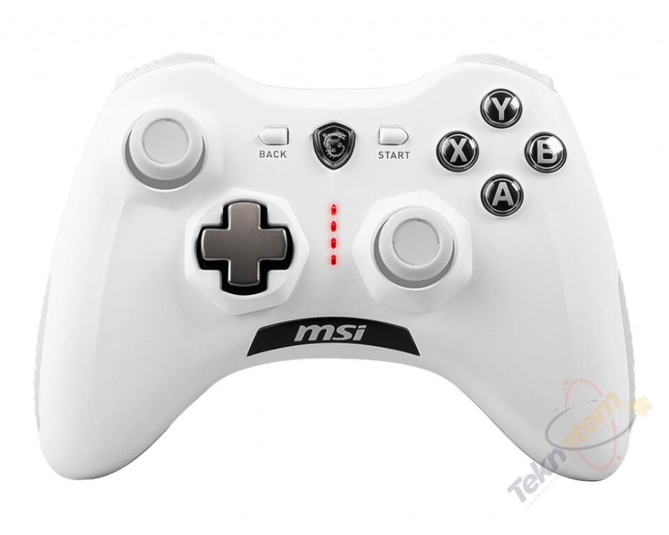 MSI GG FORCE GC30 V2 WHITE Kablosuz Gamepad Beyaz