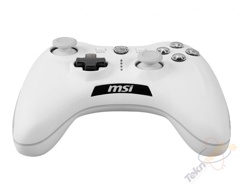 MSI GG FORCE GC30 V2 WHITE Kablosuz Gamepad Beyaz