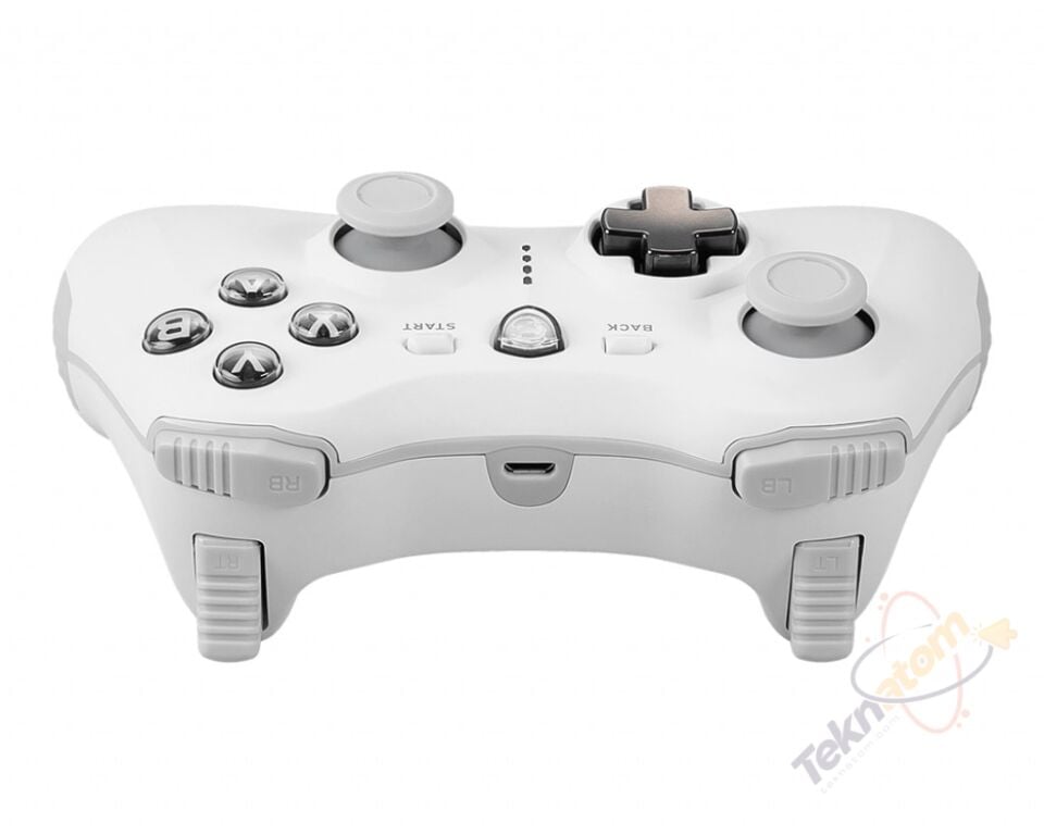 MSI GG FORCE GC30 V2 WHITE Kablosuz Gamepad Beyaz