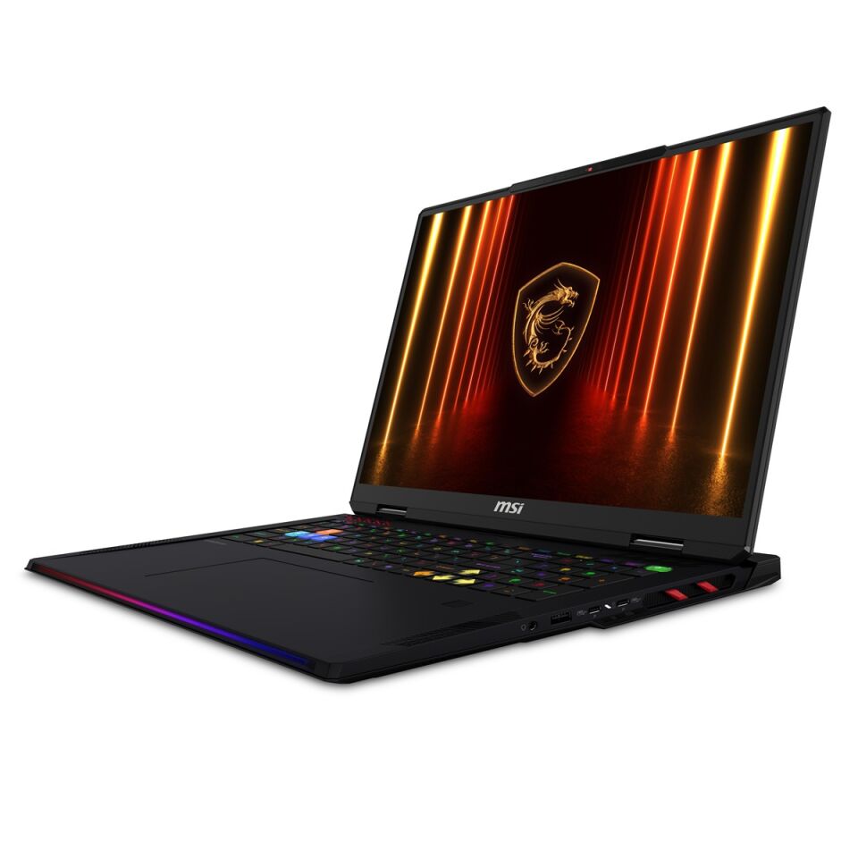 MSI 18'' QHD RYZEN 9 8940HX-32GB DDR5 RAM-1TB NVME-12GB RTX5070-W11H GAMING NOTEBOOK / RAIDER A18 HX A8WHG-280TR
