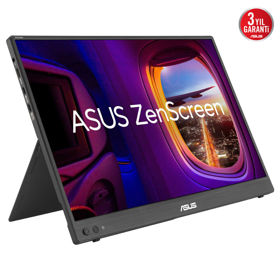 ASUS 16'' IPS ZenScreen MB16FC mini HDMI-TYPEC Taşınabilşir Monitör 1920x1200 / 90LM0CB1-B01N71