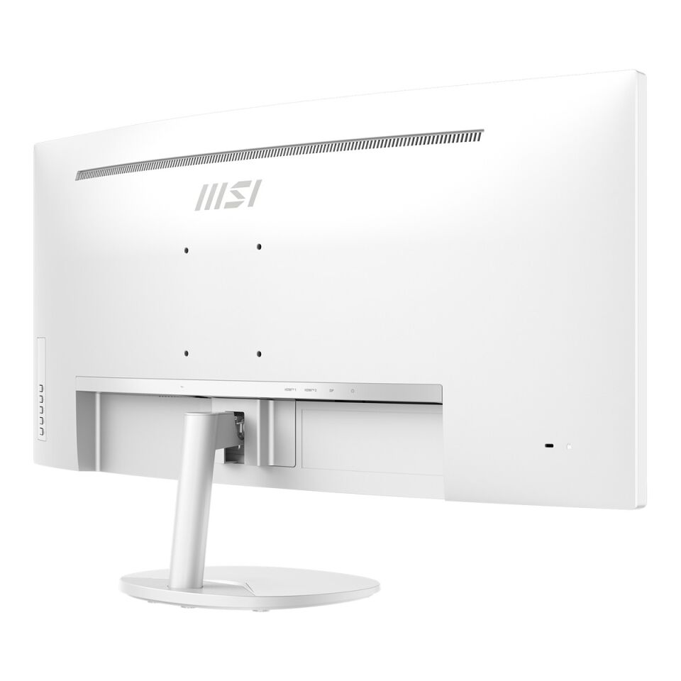 MSI 34'' VA PRO MP341CQW E12 1MS 120HZ HDMI-DP Multimedya Kurumsal Kavisli Monitör Beyaz 3440x1440