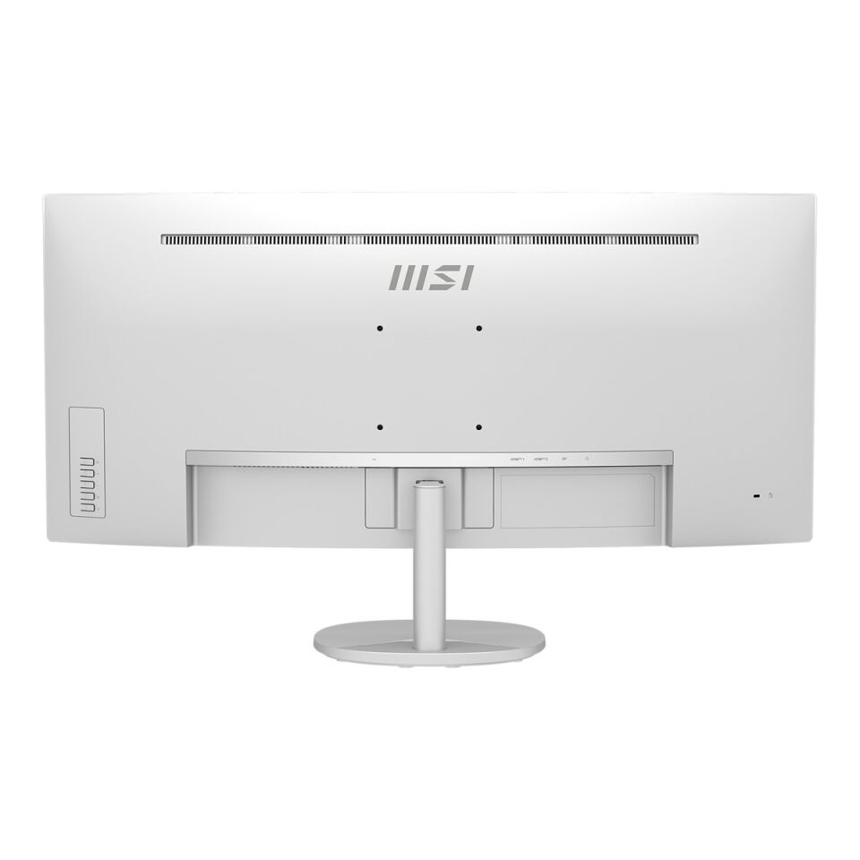 MSI 34'' VA PRO MP341CQW E12 1MS 120HZ HDMI-DP Multimedya Kurumsal Kavisli Monitör Beyaz 3440x1440