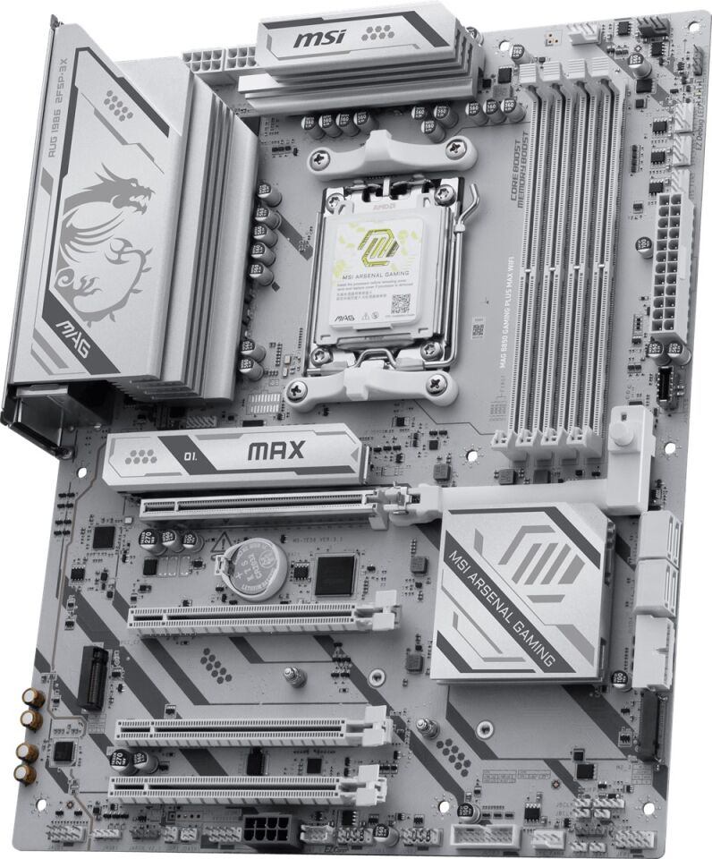 MSI MAG B850 GAMING PLUS MAX WIFI7 DDR5 HDMI-DP TYPEC PCIE 5.0 AM5 ATX