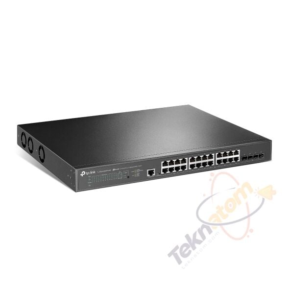 TP-LINK 24port 16port PoE 500w 4-SFP 10GbE / 2.5GbE Yönetilebilir Switch