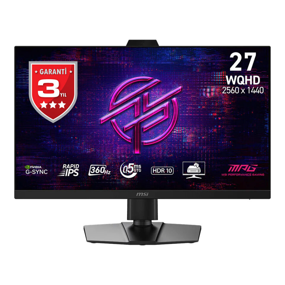 MSI 27'' RAPID IPS MPG 272QRF X36 0.5MS 360HZ HDMI-DP Gaming Monitör 2560x1440