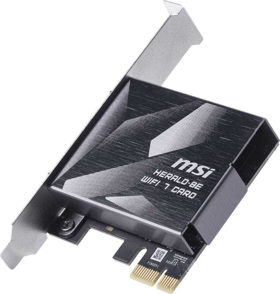 MSI HERALD BE9400 WIFI7 Kablosuz PCIe Adaptör