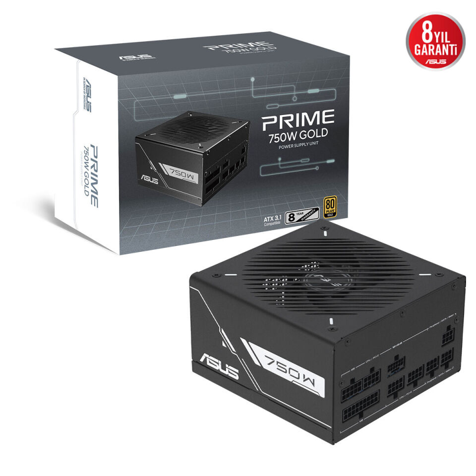 ASUS 750w 80+ Gold PRIME 750G Tam Modüler Power Supply / 90YE00U3-B0NA00
