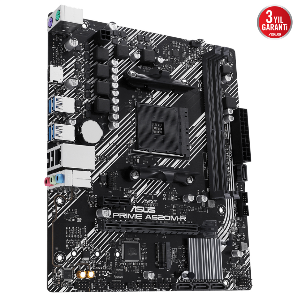 ASUS PRIME A520M-R DDR4 HDMI PCIE 4.0 AM4 mATX