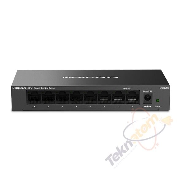 MERCUSYS 8port Gigabit Yönetilemez Switch MS108GS