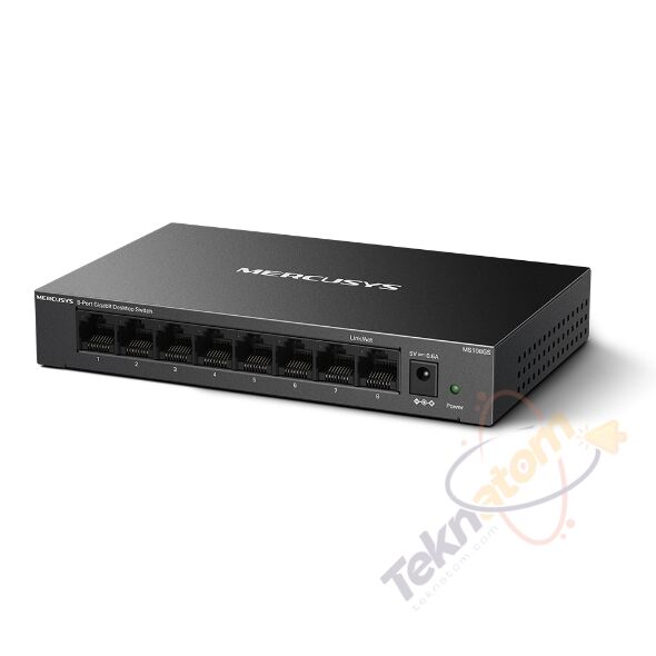 MERCUSYS 8port Gigabit Yönetilemez Switch MS108GS