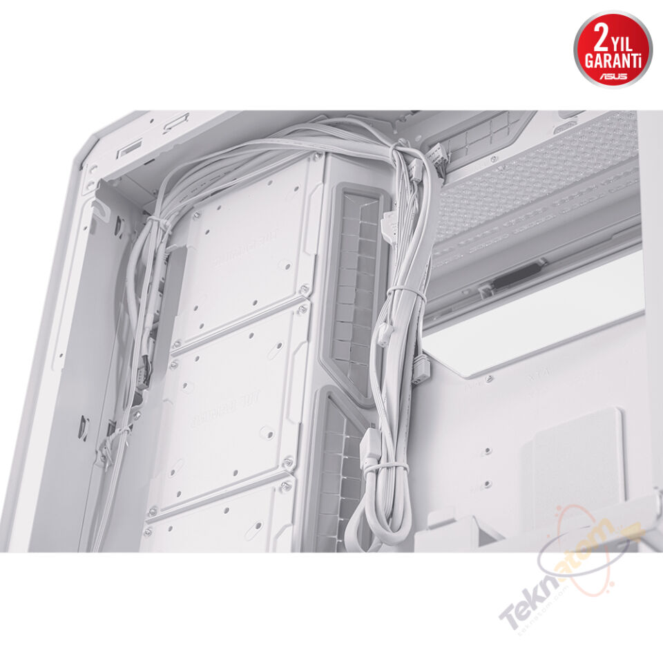 ASUS GT502 PLUS TUF GAMING TG WHITE Gaming Mid-Tower PC Kasası Beyaz /  90DC0093-B19000