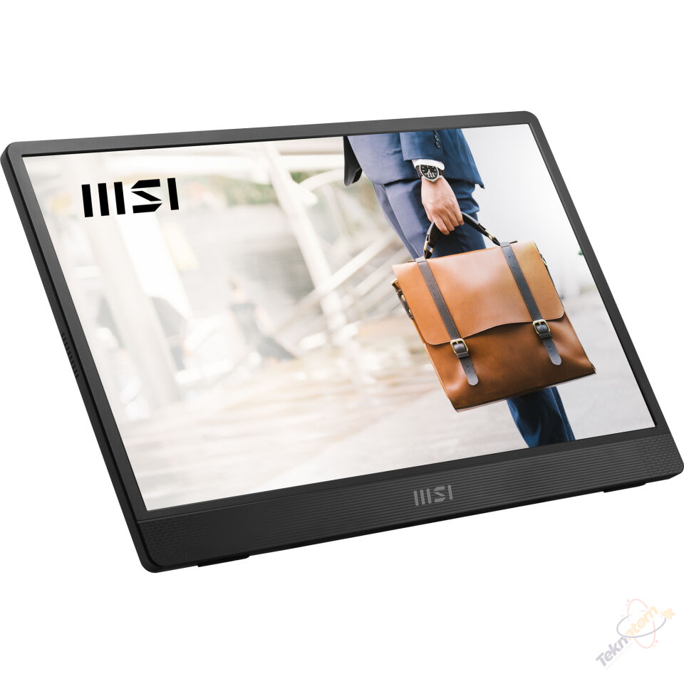 MSI 15.6'' IPS PRO MP161 E2 4MS 60HZ mHDMI-TYPEC Taşınabilir Monitör 1920x1080